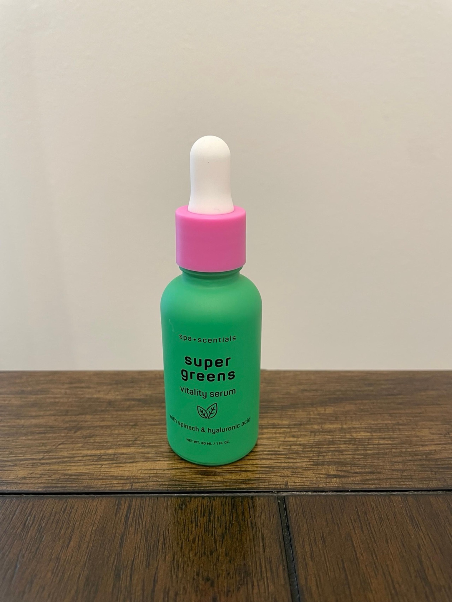 Spa Scentials Super Greens Vitality Serums