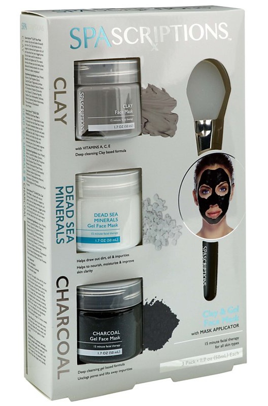 Spascriptions Clay, Dead Sea Minerals & Charcoal Clay & Gel Mask