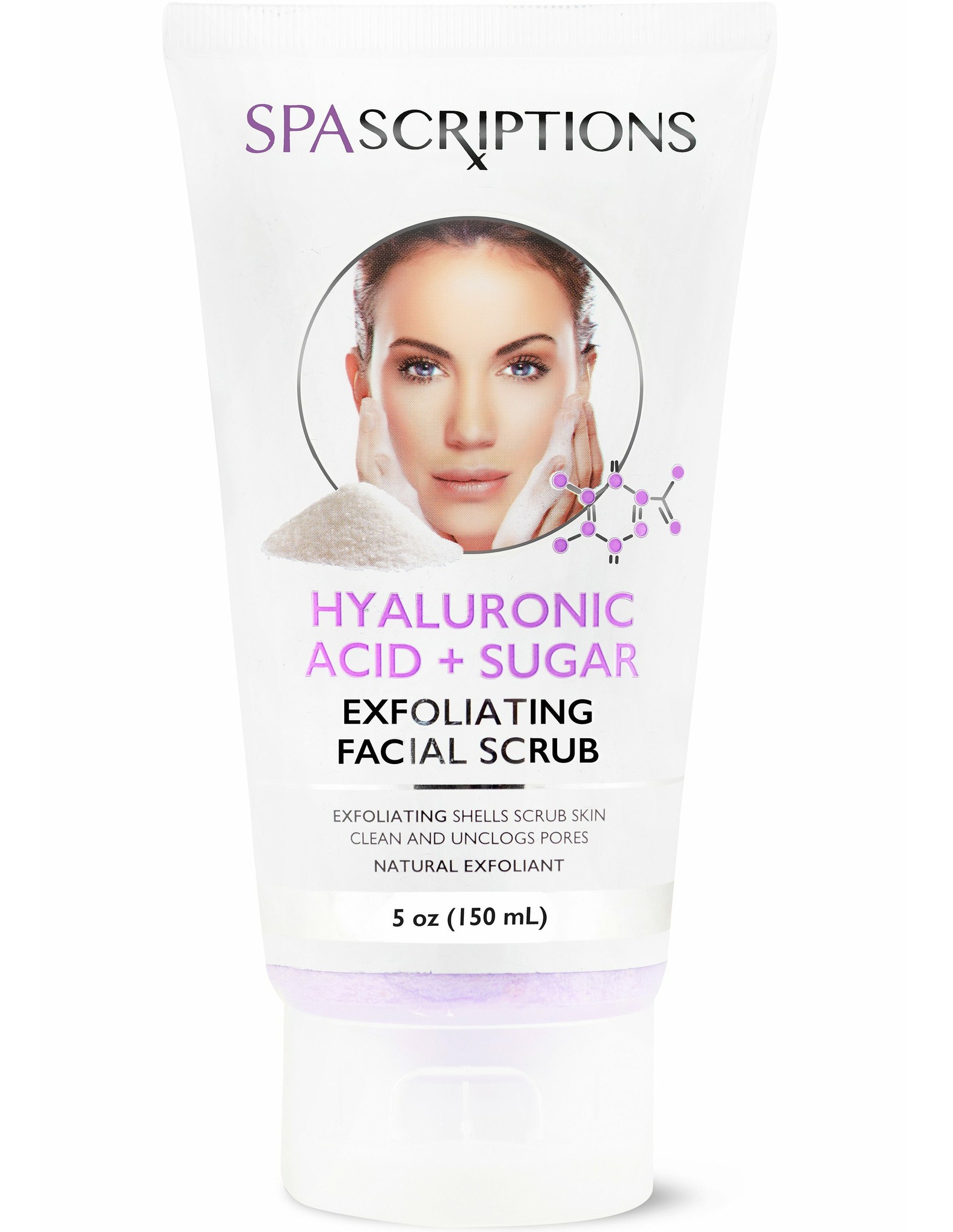 Spascriptions Hyaluronic Acid And Sugar Scrub