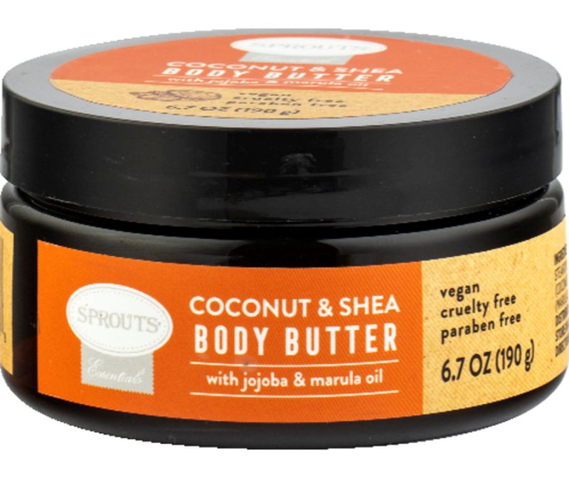 Sprouts Coconut And Shea Body Butter