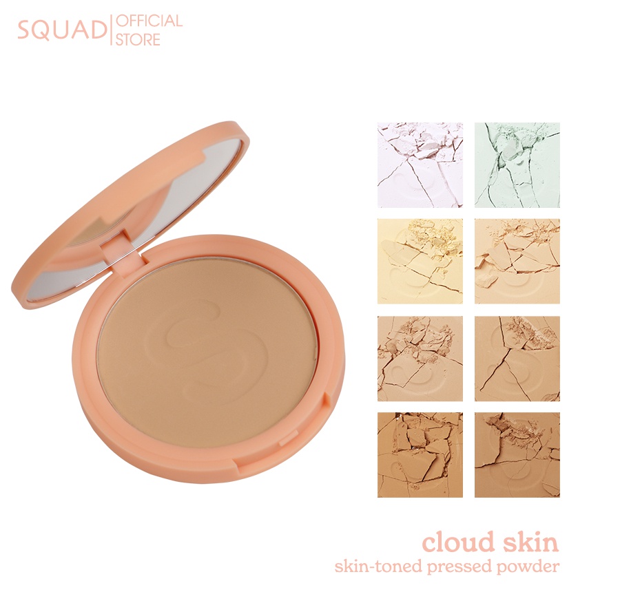 Squad cosmetics Cloud Skin Pressed Powder