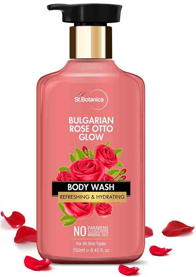 St. Botanica Bulgarian Otto Rose Glow Body Wash