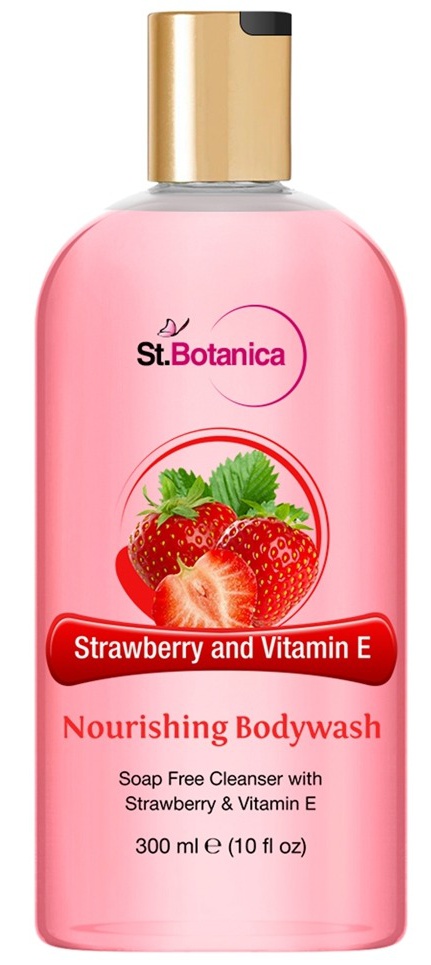 St. Botanica Strawberry and vitamin E nourishing Body Wash