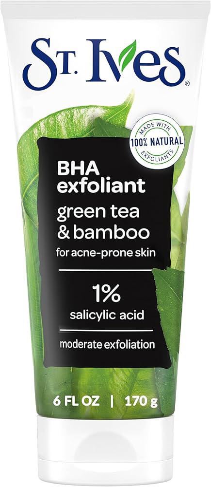 St Ives Blackhead Clearing Face Scrub - Green Tea And Bamboo