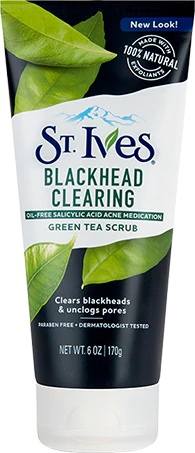 St Ives Blackhead Clearing Green Tea Face Scrub