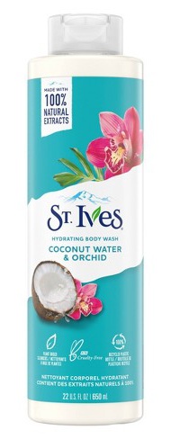St Ives Hydrating Body Wash Coconut Water & Orchid