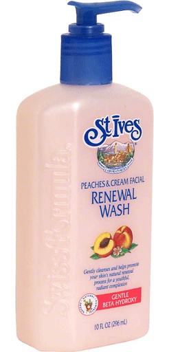 St Ives Peaches And Cream Facial Renewal Wash