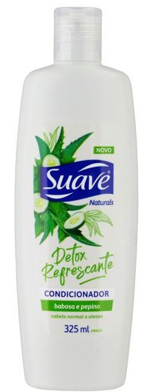 Suave Condicionador Naturals Detox Refrescante