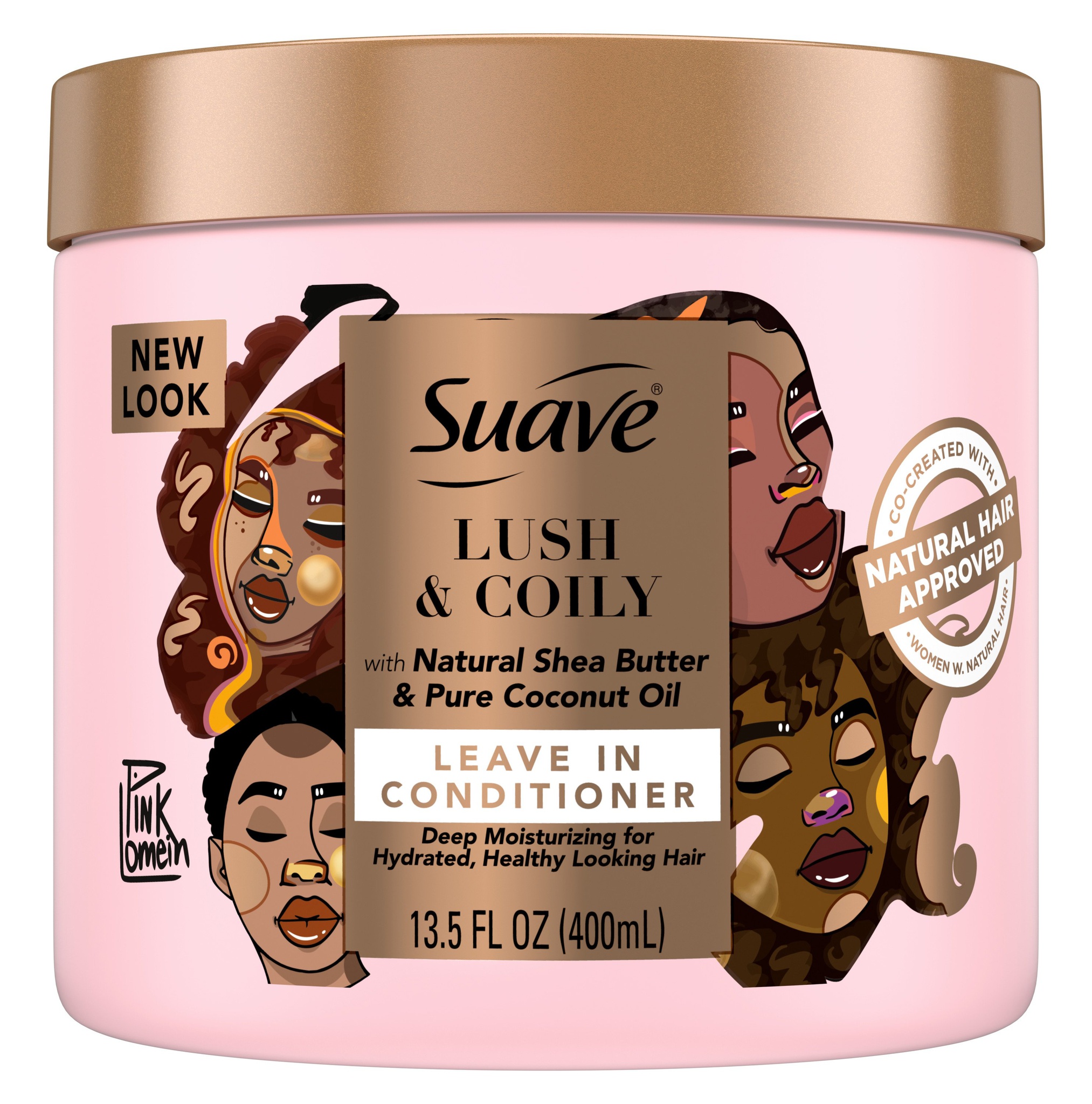 Suave Lush & Coily Leave-in Conditioner