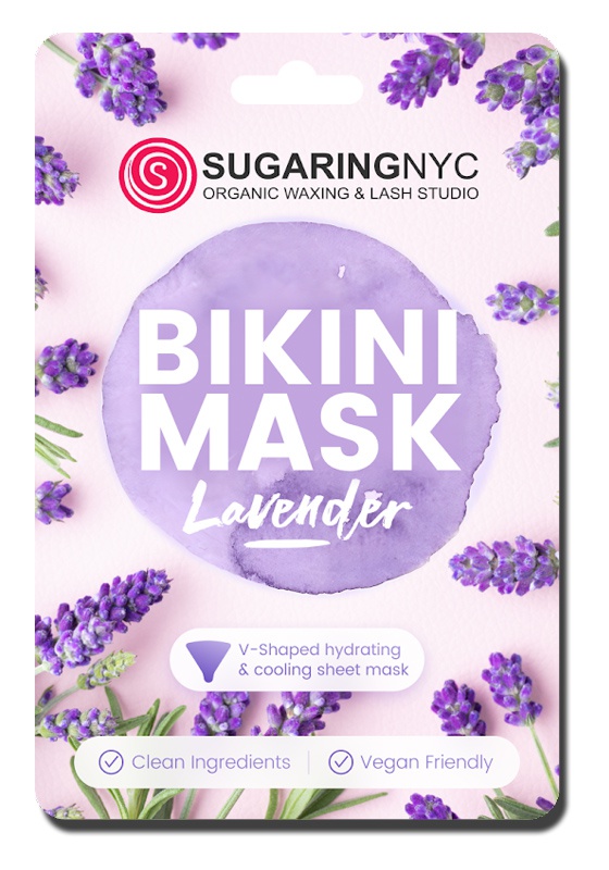 Sugaring NYC V-shaped Bikini Cooling Gel Mask In Lavender