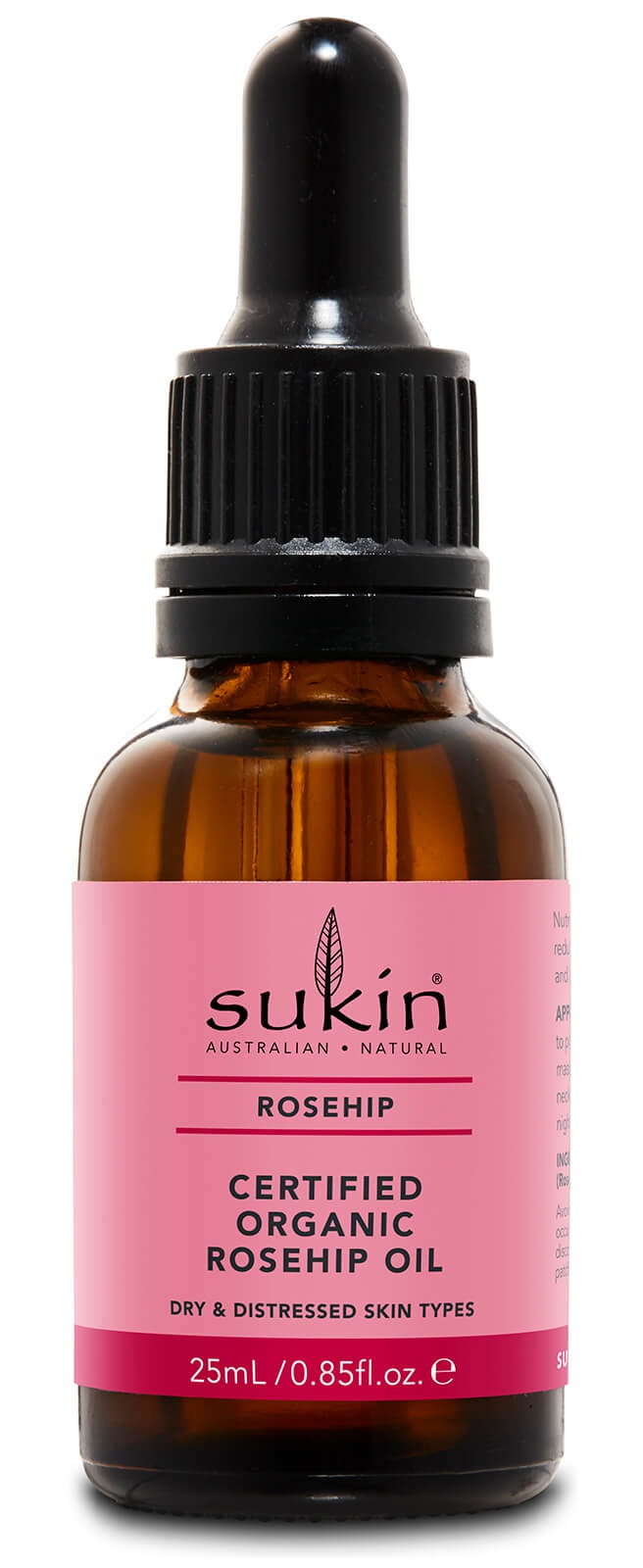 Sukin Certified Organic Rose Hip Oil
