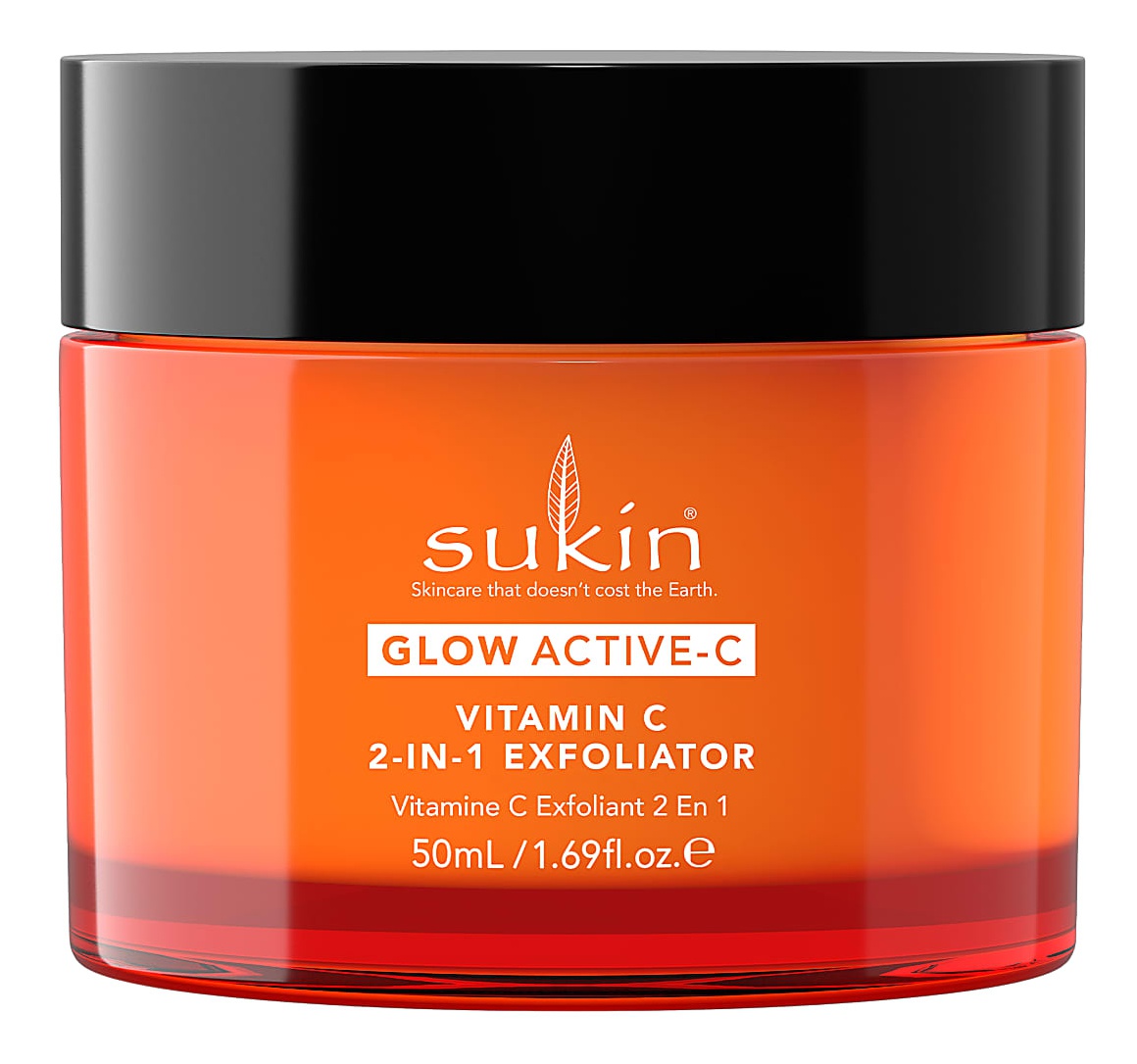 Sukin Glow Active-c Vitamin C 2-in-1 Exfoliator