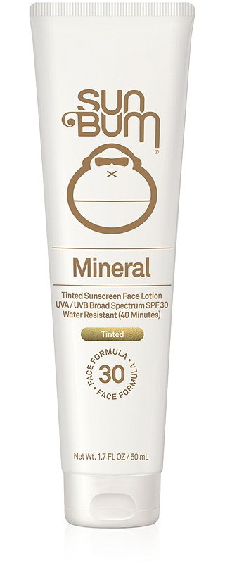 Sun Bum Mineral Tinted Sunscreen Face Lotion SPF 30