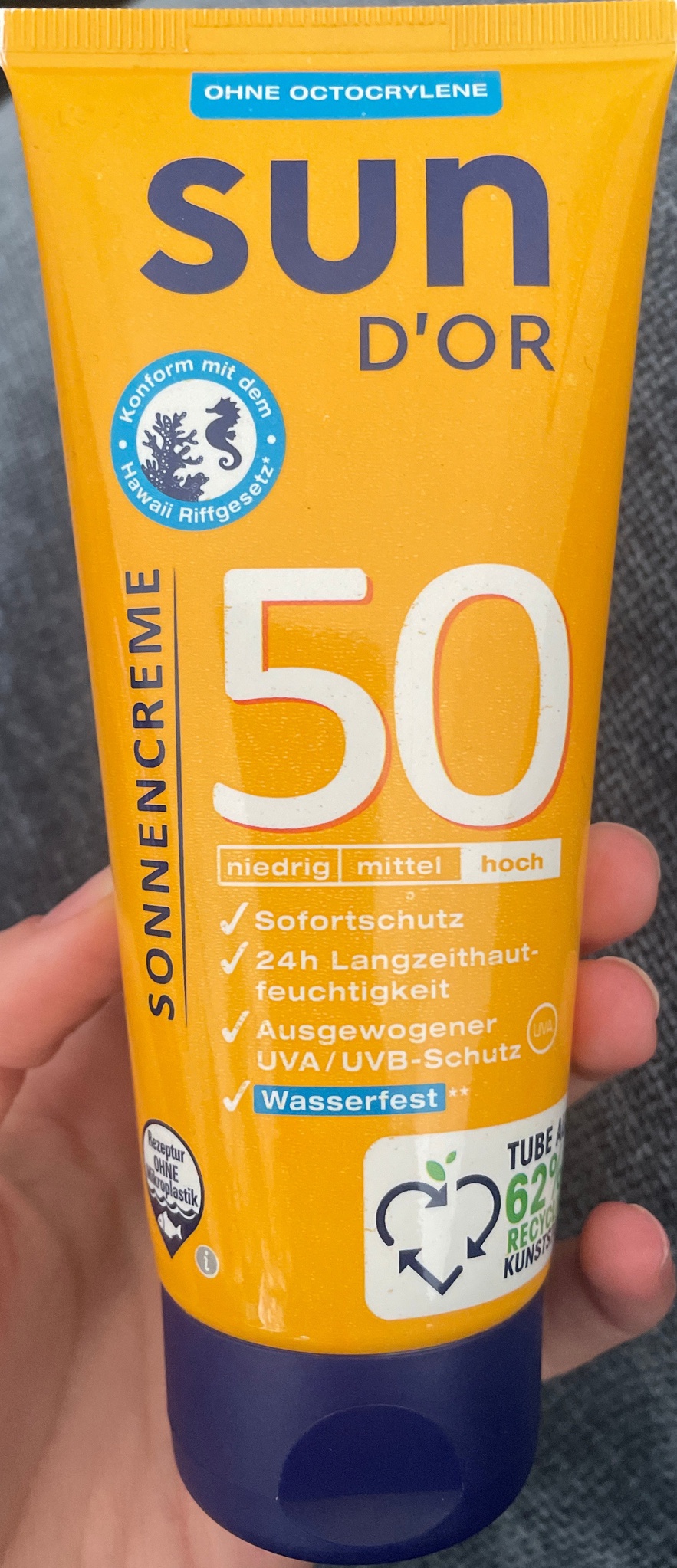 Sun D’or Sonnencreme Lsf 50