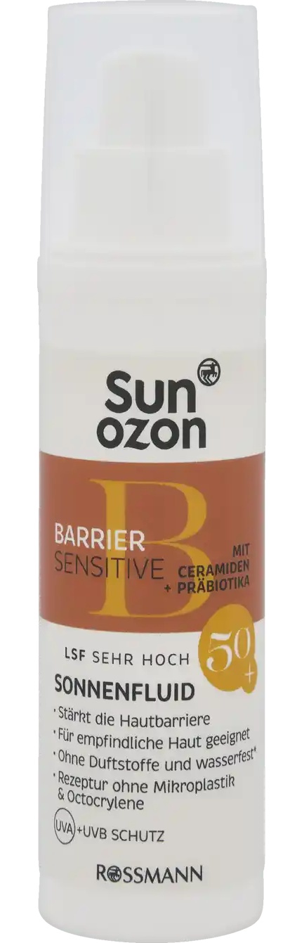 Sun Ozon Barrier Sensitive Sonnenfluid LSF 50+