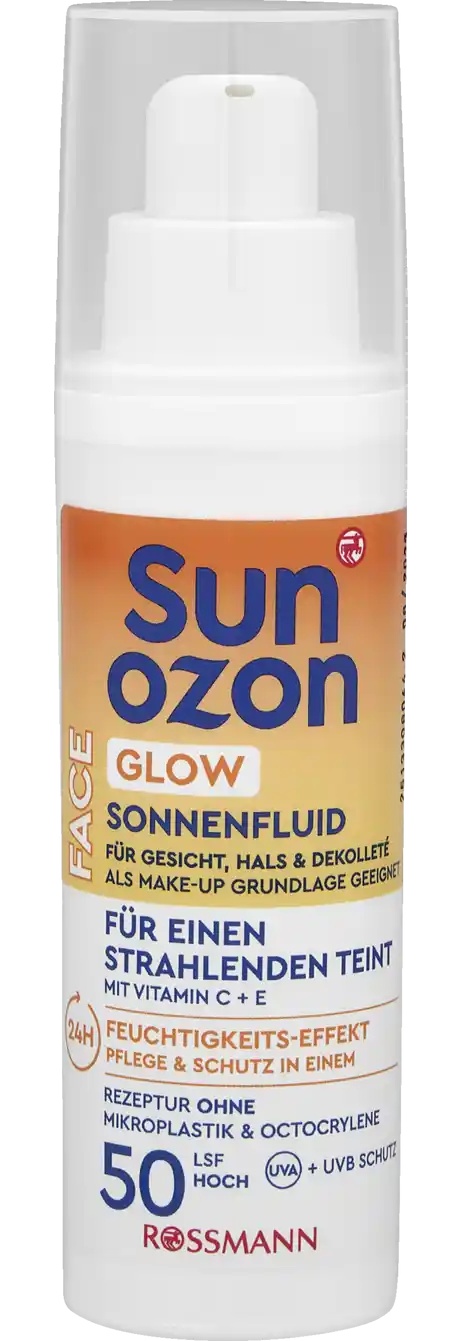 Sun Ozon Face Sonnenfluid Glow LSF 50