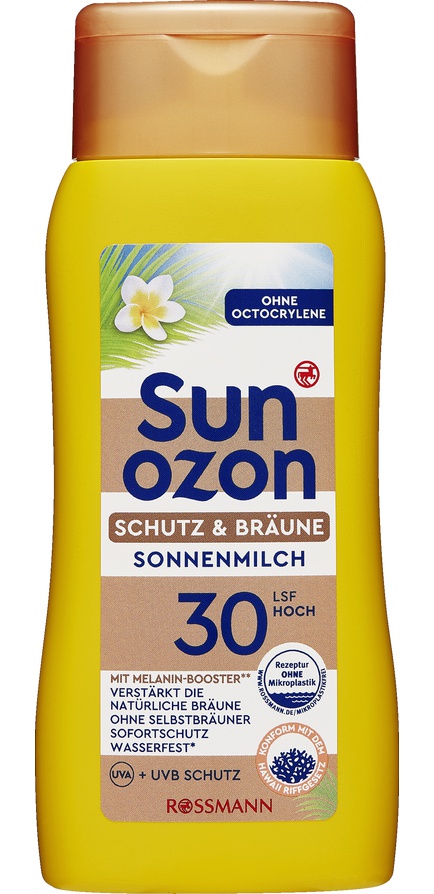 Sun Ozon Schutz & Bräune Sonnenmilch LSF 30