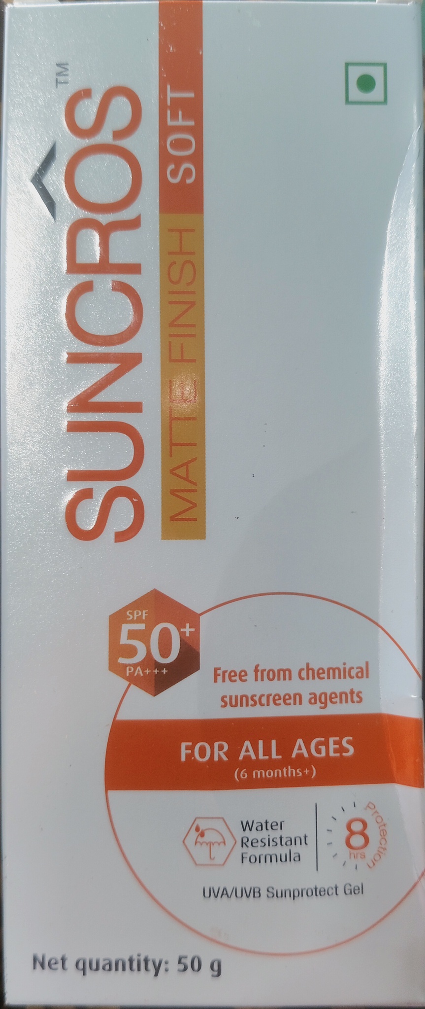Sun Pharmaceutical India Ltd Suncros Matte Finish Soft SPF 50+ Pa+++