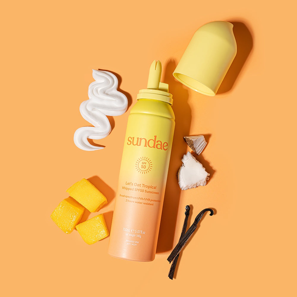 Sundae Let's Get Tropical Whipped SPF50 Sunscreen
