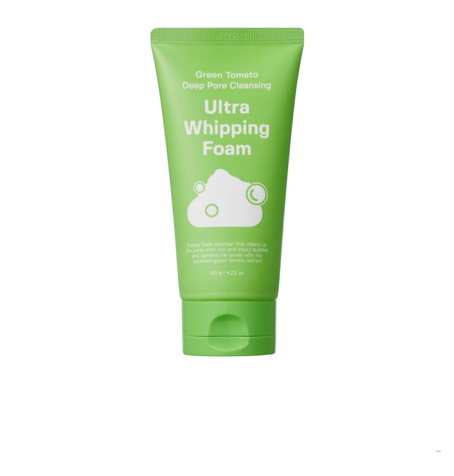 Sungboon Editor Green Tomato Deep Pore Cleansing Ultra Whipping Foam