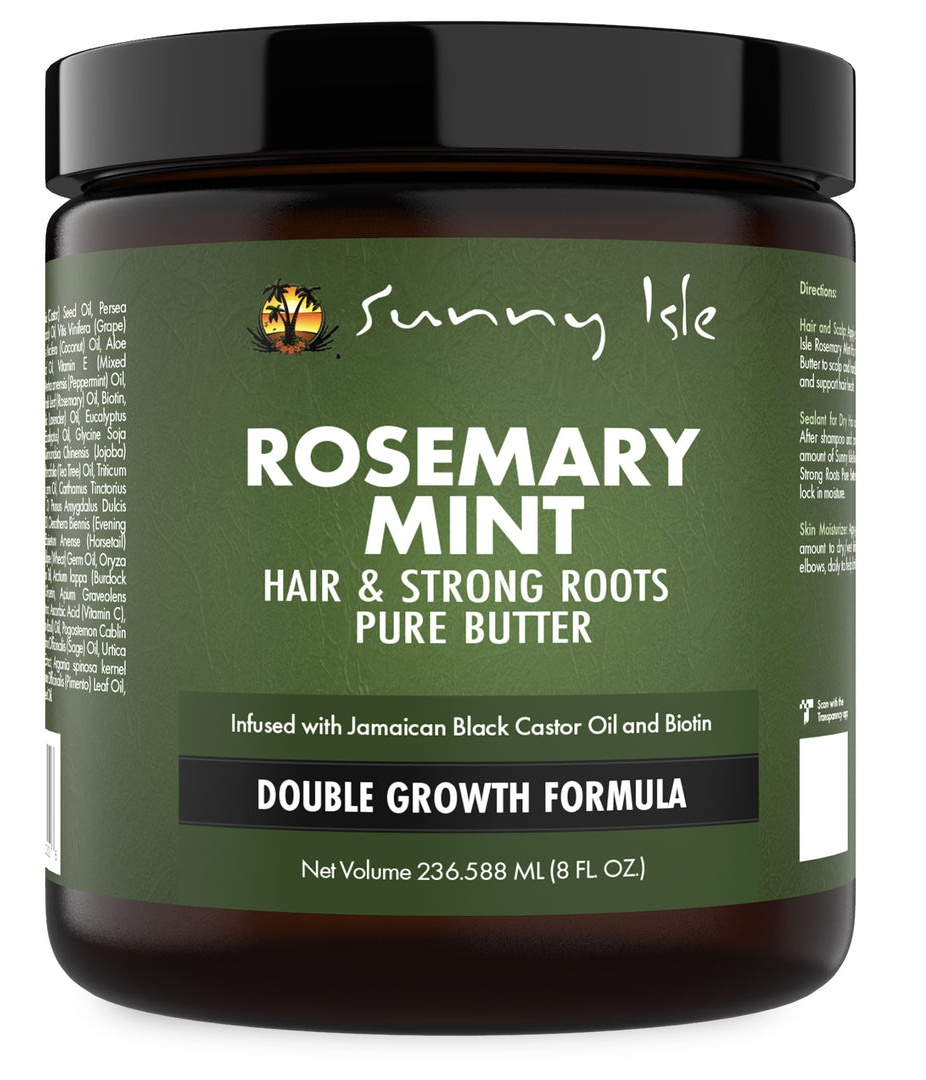 Sunny Isle Rosemary Mint Hair And Strong Roots Butter