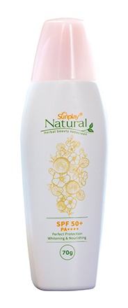 Sunplay Natural Herbal Beauty Sunscreen SPF 50+ Pa++++