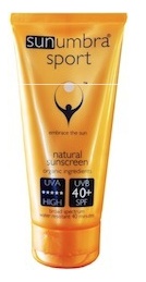 Sunumbra Sport Natural Sunscreen Lotion, SPF 40+