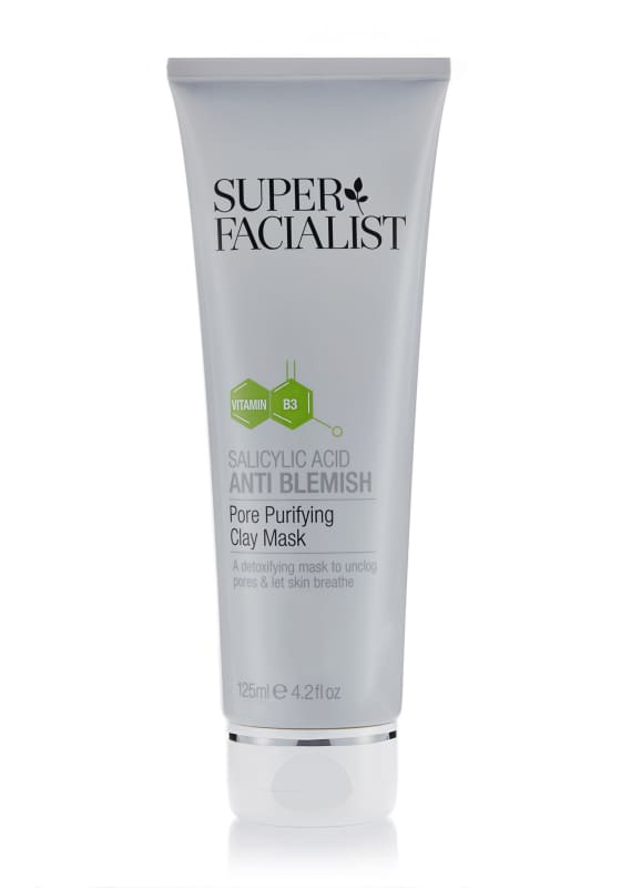 Super Facialist Salicylic Acid Anti Blemish Pore Purifying Clay Mask