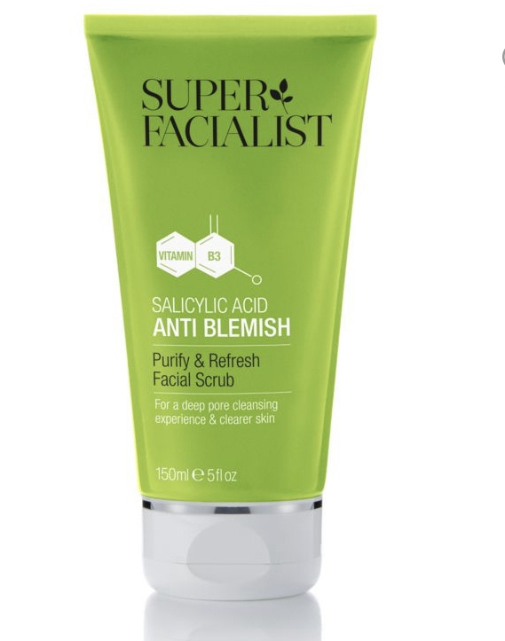 Super Facialist Salicylic Acid Anti Blemish Purify & Refresh Facial Scrub