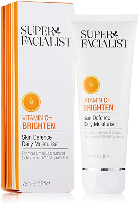 Super Facialist Vitamin C+ Brighten Skin Defence Daily Moisturiser