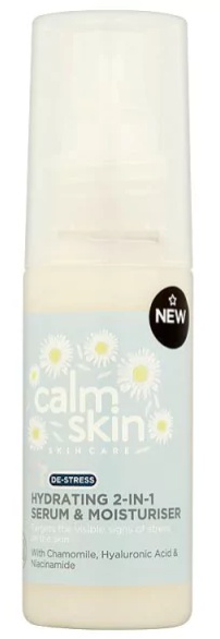 Superdrug Calm Skin Hydrating 2In1 Serum & Moisturiser