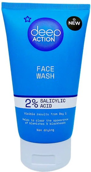 Superdrug Deep Action 2% Salicylic Acid Face Wash