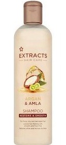 Superdrug Extracts Argan & Amla Shampoo