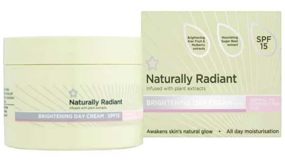Superdrug Naturally Radiant Day Cream Normal/Combi