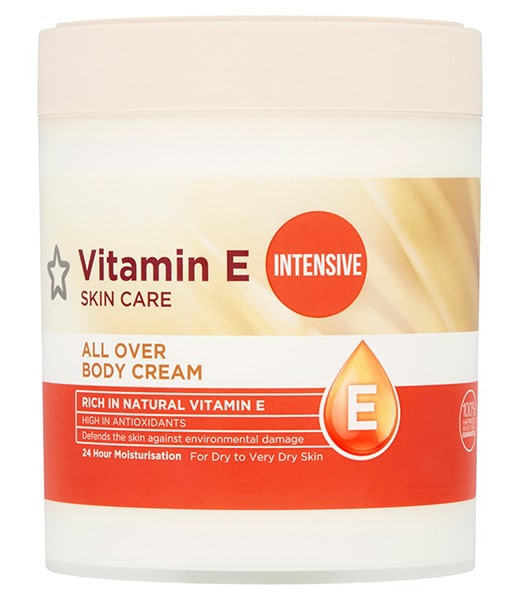 Superdrug Vitamin E Intensive All Over Body Cream