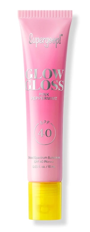 Supergoop! Glow Gloss Lip Balm SPF 40 - Pink Peppermint