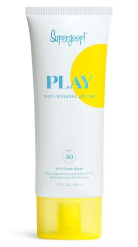 Supergoop! Play 100% Mineral Lotion Spf 50 With Green Algae