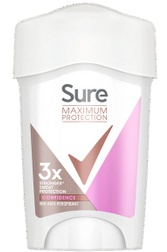 Sure Confidence Maximum Protection Antiperspirant Deodorant Stick