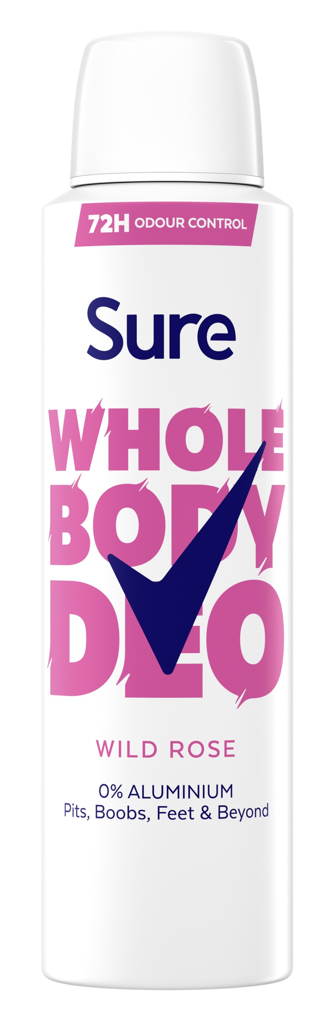 Sure Women Wild Rose 72hr Whole Body Deodorant Spray