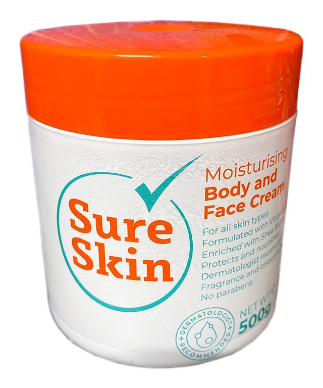 SureSkin Moisturising Body And Face Cream