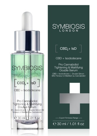 Symbiosis London Cbd + Isododecane - Pro Cannabidiol Tightening & Mattifying Double Serum
