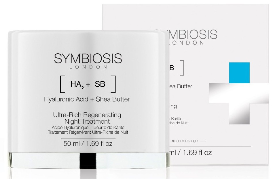 Symbiosis London Hyaluronic Acid + Shea Butter - Ultra-Rich Regenerating Night Treatment