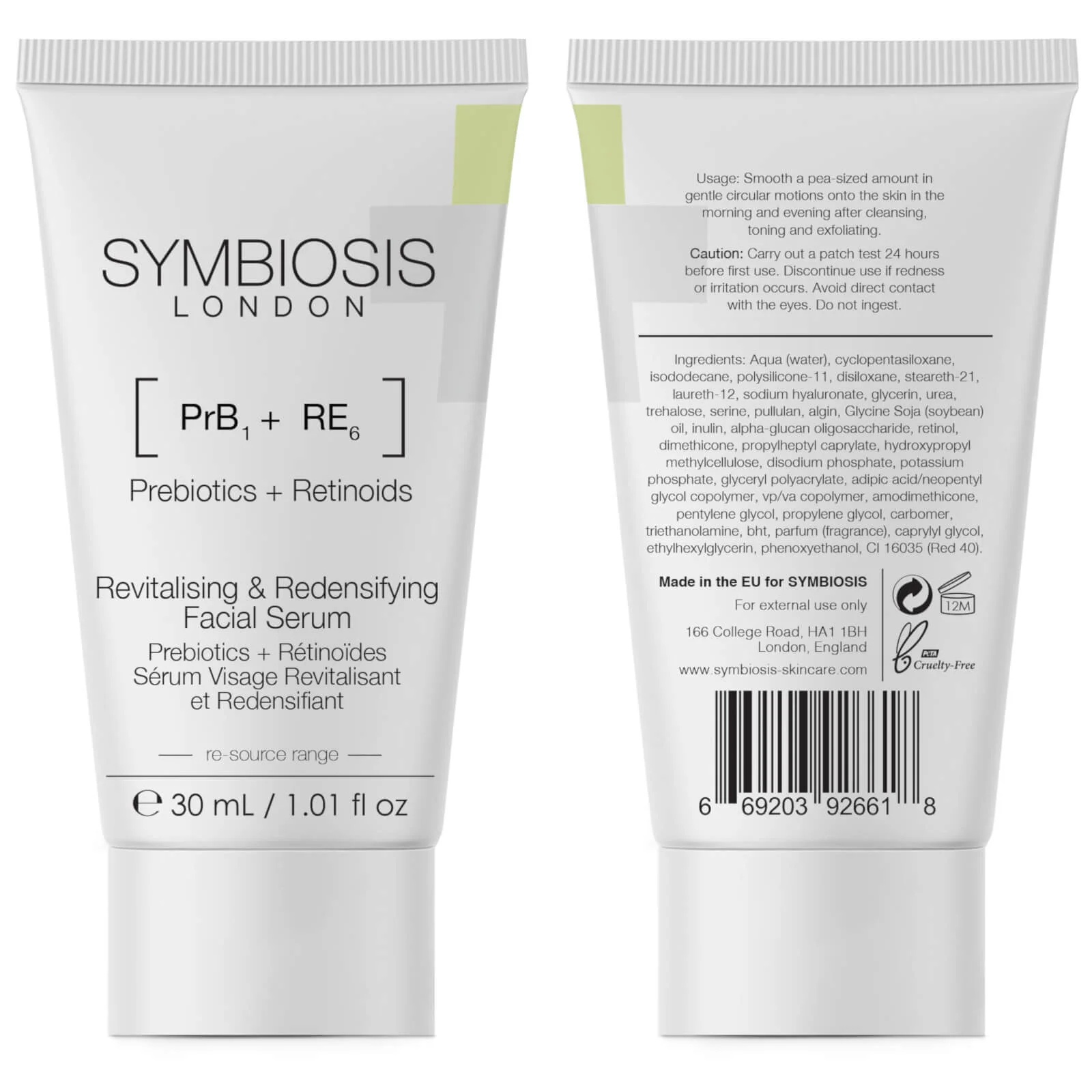 Symbiosis London Revitalising & Redensifying Facial Serum