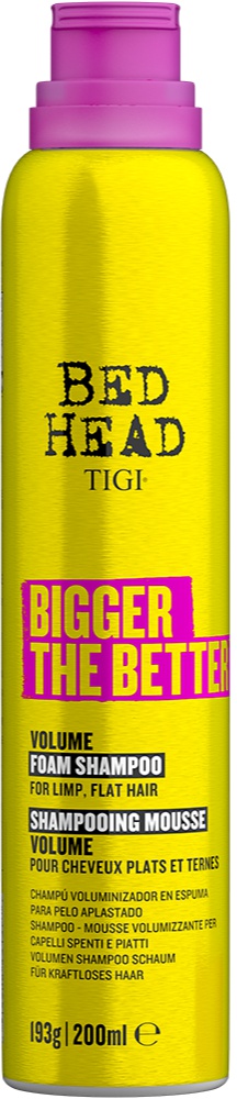 TIGI Bed Head Bigger The Better™️ Volume Foam Shampoo For Fine Hair