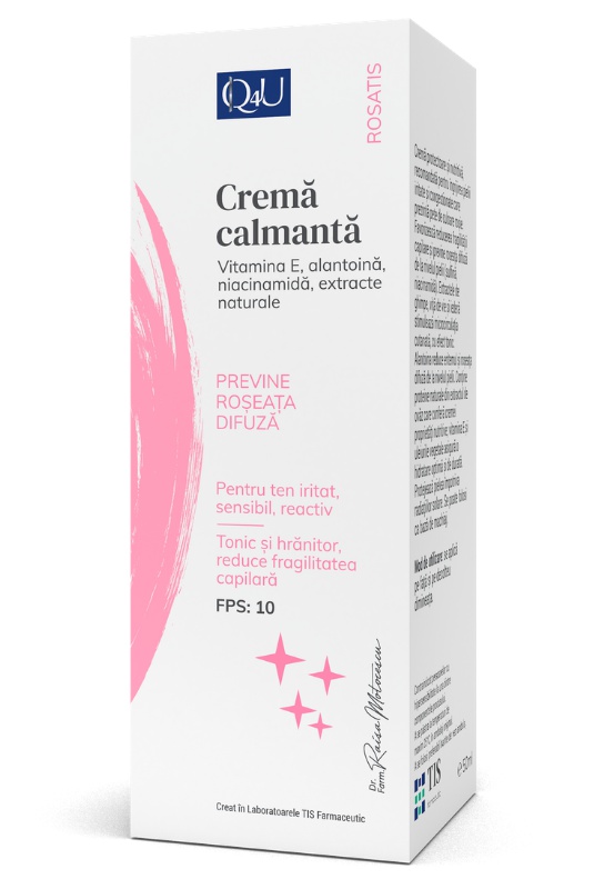 TIS farmaceutic Crema Calmanta Pt Ten Iritat, Sensibil, Reactiv