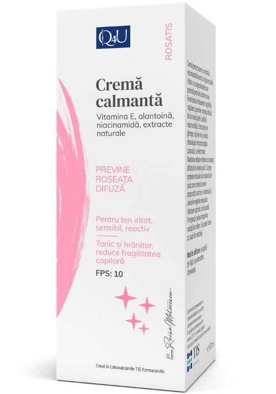 TIS farmaceutic Q4u Cremă Calmantă