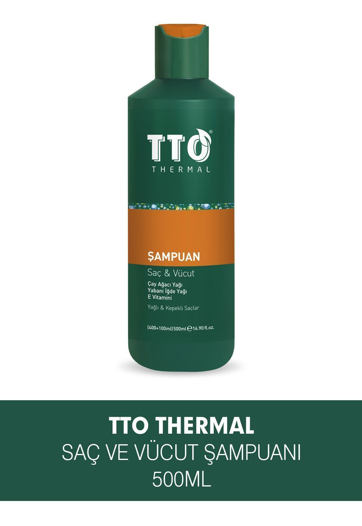 TTO Thermal Saç Ve Vücut Şampuanı (yeşil)