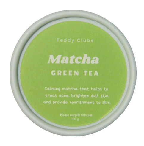 Teddy Clubs Matcha Clay Mask