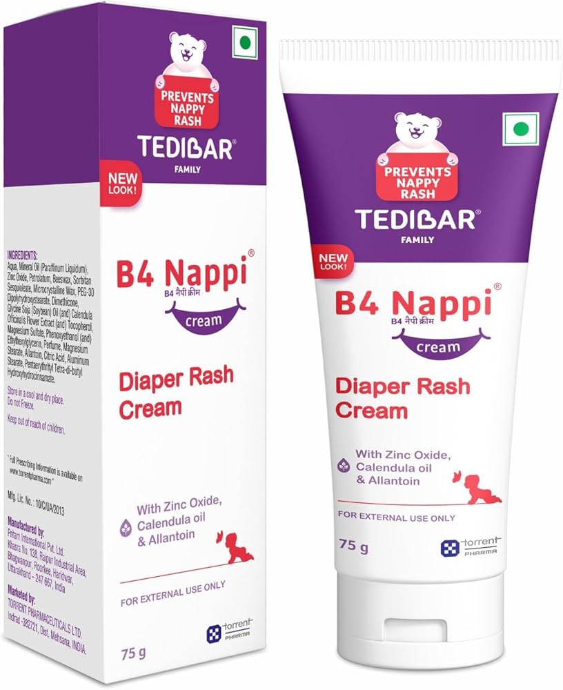 Tedibar B4 Nappi Cream