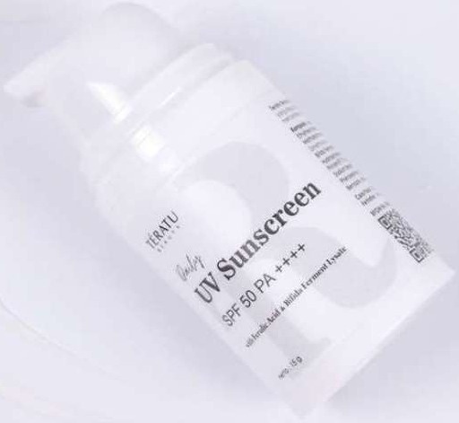 Teratu Beauty Daily UV Sunscreen SPF 50 Pa++++ Matte Finish